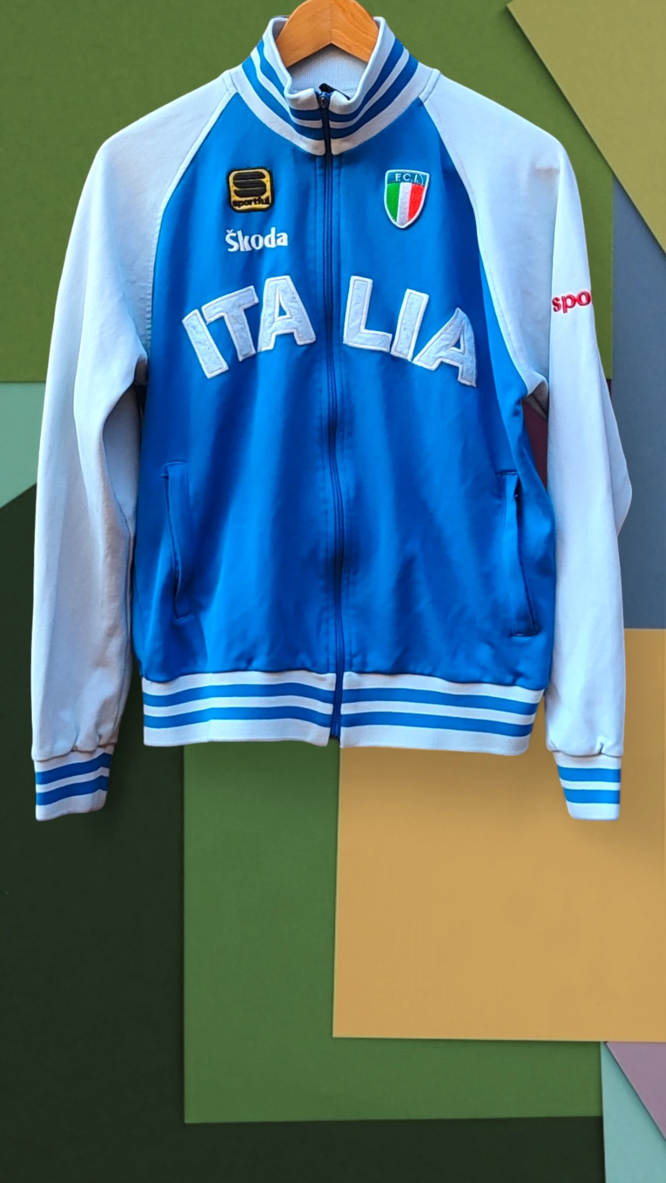Chaqueta vintage ciclismo Italia